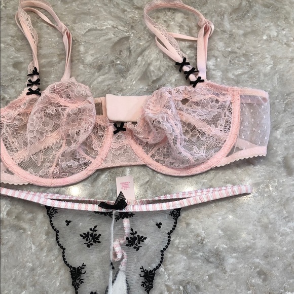 Victoria's Secret Other - Victoria’s Secret   Sheer Pink Bra and Panties